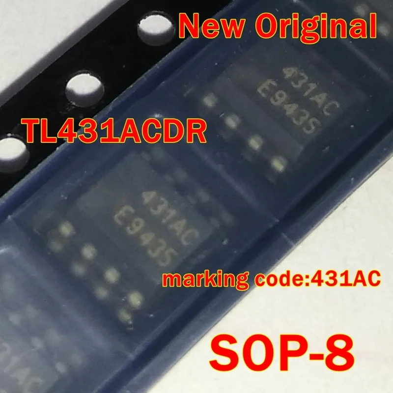 Tl431Acdr 431Ac Sop8 New and Original Precision Programmable Reference