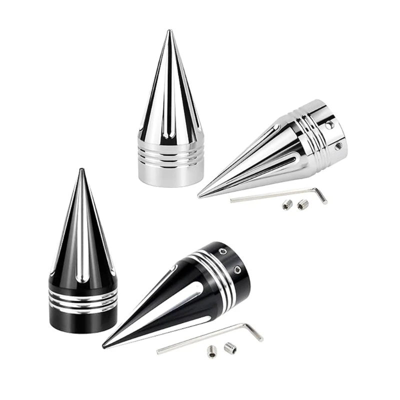 

2Pcs Left & Right Front Caps Motorcycle Front Nut Covers Motorbike Accessory Drop shipping