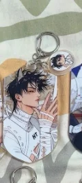 19Dagen Show Serie Anime Sleutelhanger Vrouw Acryl Jian Yi Zhan Tassen Sleutelhanger Vriend Kinderen Geschenken Collectie Ornament Cos