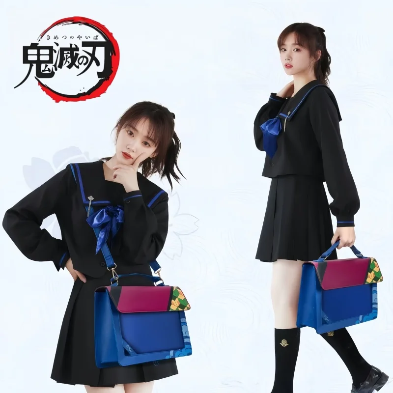 

Demon Slayer Tomioka Giyuu Backpack Commuting Handbag Large Capacity Badge Display Ita Bag Anime Merchandise Festival Gifts