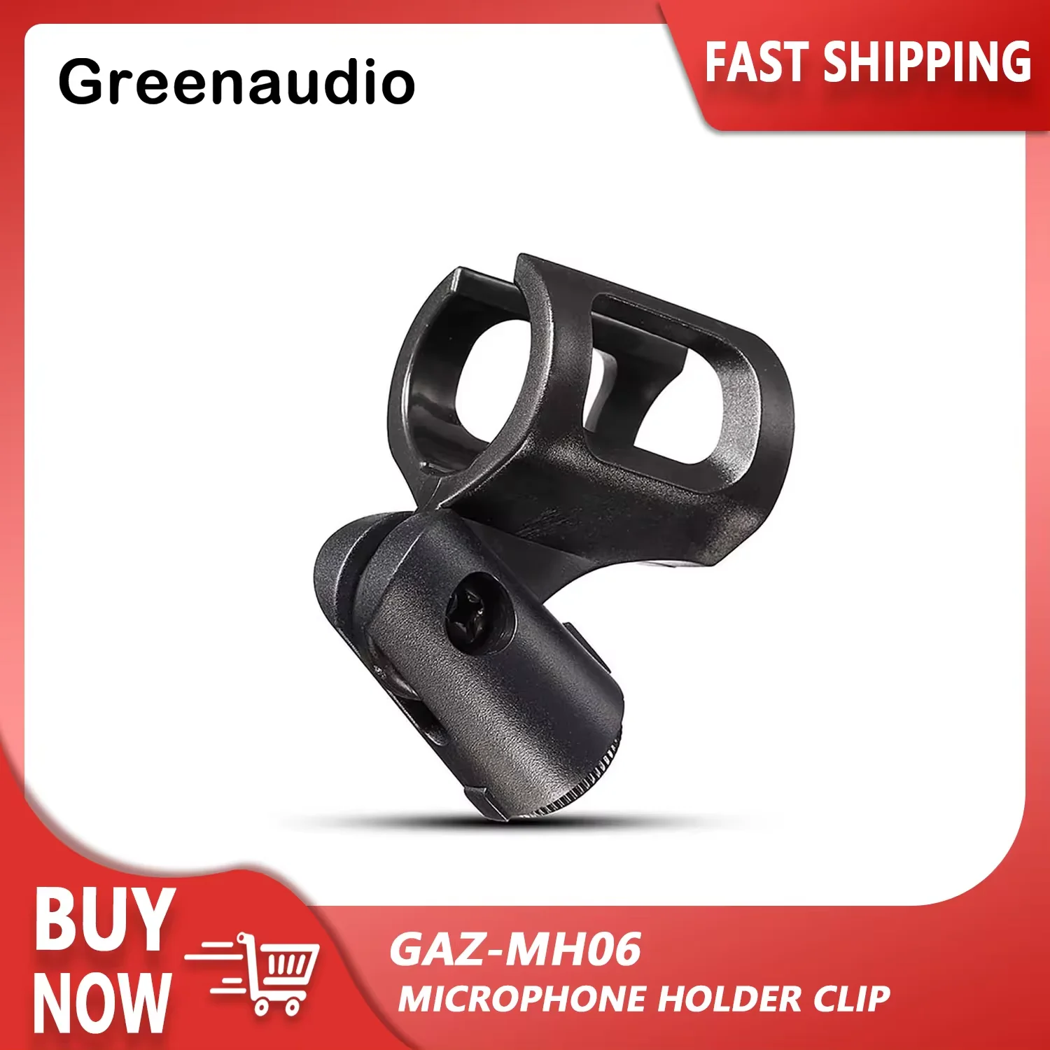 GAZ-MH06 Chất Lượng Tốt Đen Kẹp Các Nhà Sản Xuất Giá Đỡ Micro Kẹp Có Dây/Wiredless Micro Phụ Kiện