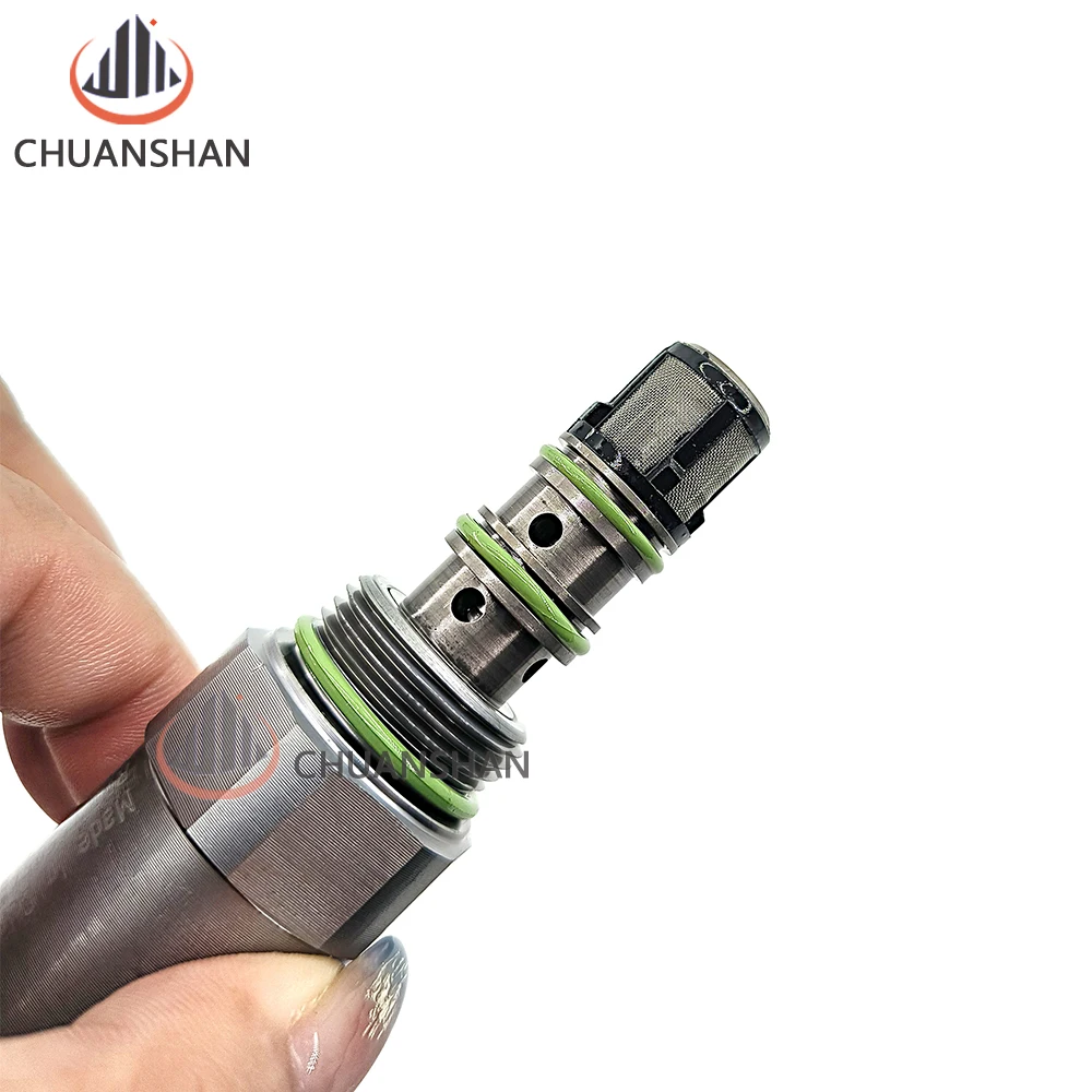 ملحقات حفارة ذات علامات كاملة مناسبة لصمام الملف اللولبي النسبي للطيار الكهربائي Rexroth R901155051 R900727801 #6