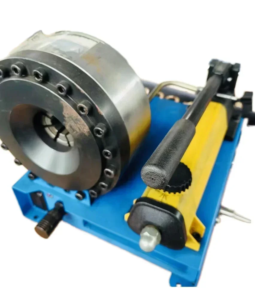 

Portable Manual 1/4-2\" Hydraulic Hose Crimping Tool Hydraulic Hoses Fittings Pressing Machine Pipe End Forming Machine Plastic