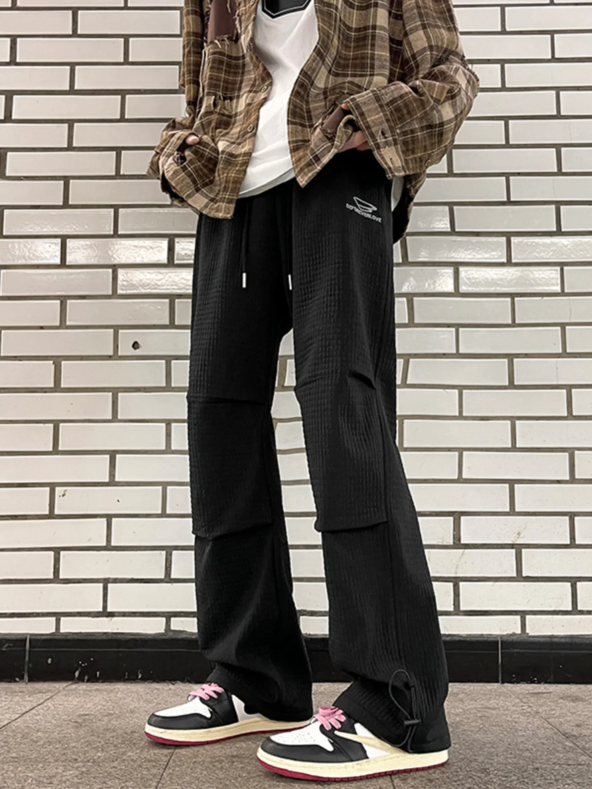 

Мужские брюки American Sle Cargo, водонепроницаемые, ветрозащитные, осенние, в стиле Cleanfit, для работы, в стиле High Street Vibe, расклешенные, повседневные брюки