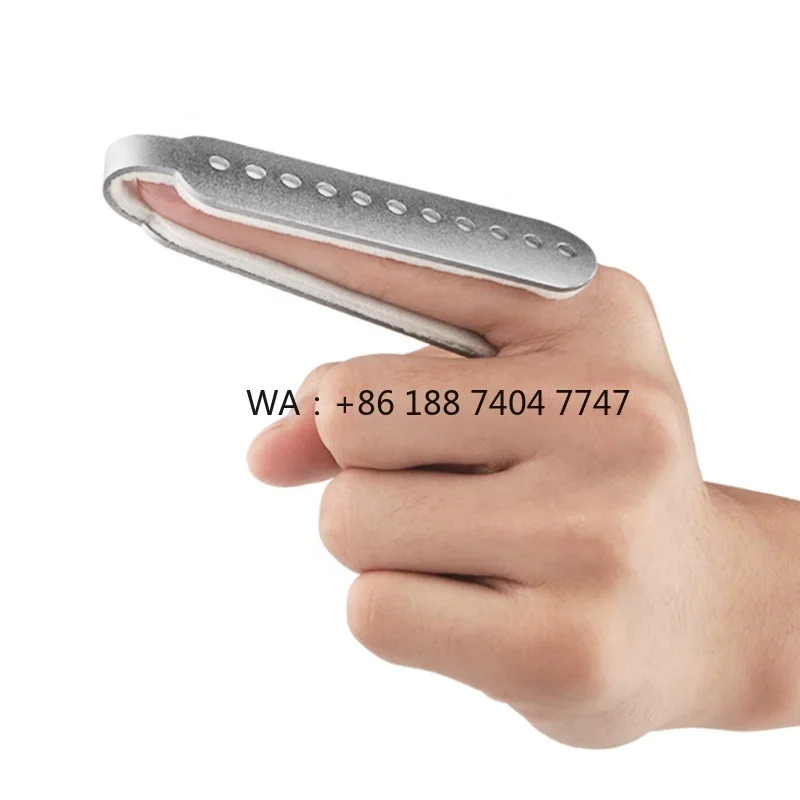 Customize Hand Fracture Support Finger Support Finger Stabilizer Immobilizer Finger Splint With Strap