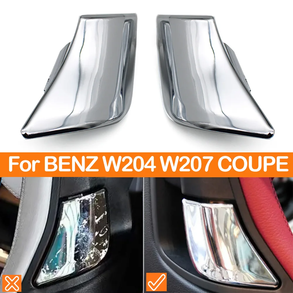 For Mercedes W207 W204 Car Front Seat Backrest Lock Switch Cover Handle For Benz C E Coupe Class E200 E260 E300 E400 2079108606