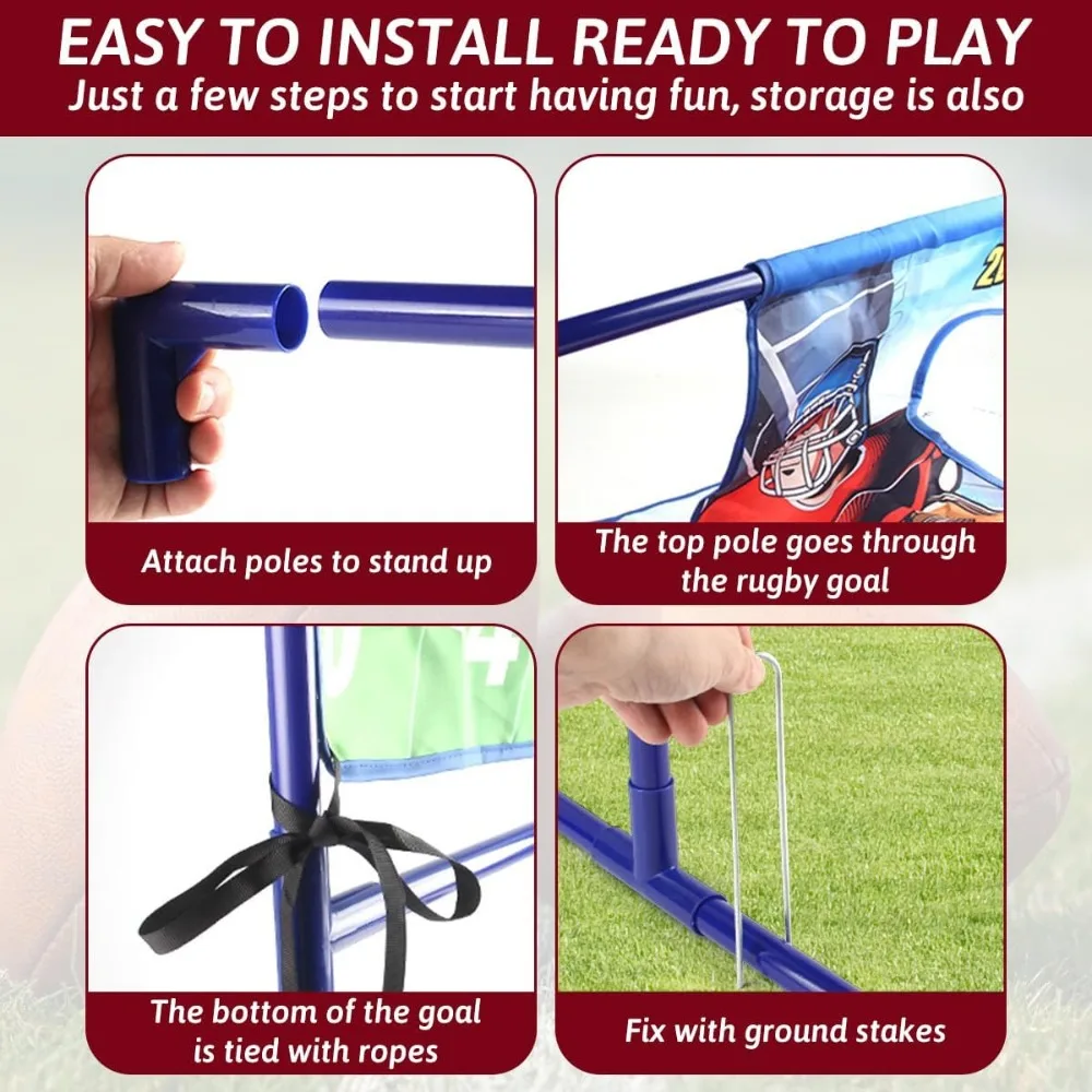 Jogo de arremesso de futebol com bolas infláveis, jogos de alvo de arremesso de futebol para meninos, crianças, esportes internos, brinquedos ao ar livre, presente de aniversário