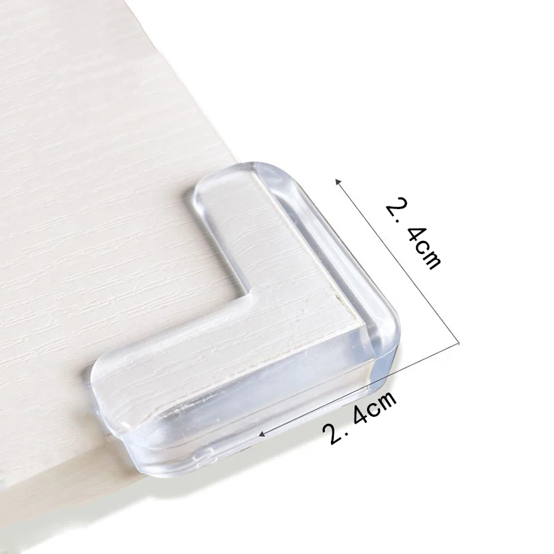 4PCS Silicone Protector Table Corner Edge Protection Cover Child Baby Safety  Children Anticollision Edge Guards For Kid image 2