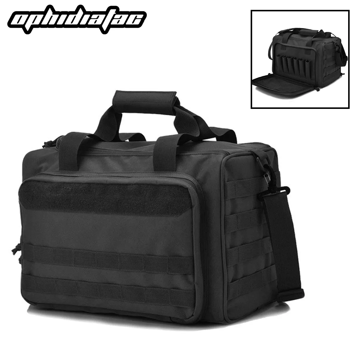 

OPHIDIAN Outdoor Shoulder Multifunctional Bag Gear Organizer Magazine Gun Bag Hand Carry Crossbody Bag