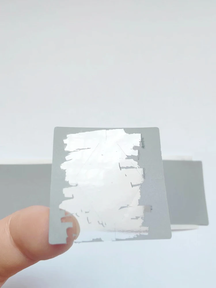 1000pcs/Roll 30x30mm Grey Adhesive Square SCRATCH OFF Sticker For Wedding Card