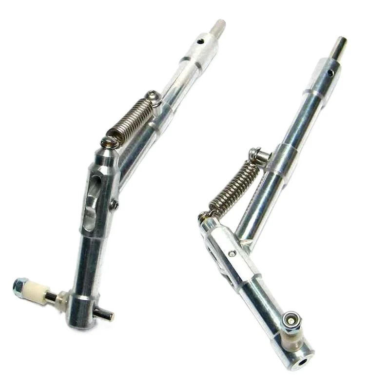 Train d'atterrissage absorbant les chocs en métal de 120MM pour l'hélicoptère de drone d'avion RC-pièces d'avion modèle FPV en alliage d'aluminium durable