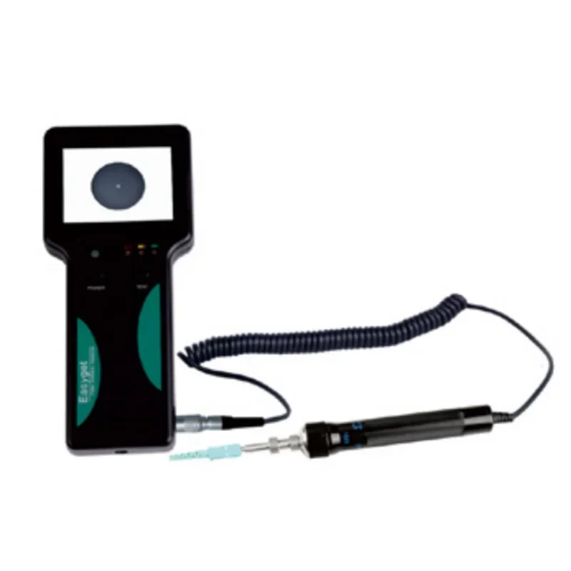 Dimension Handheld Portable Fiber Optic End Face Detector, Jumper Flange Fiber Optic Microscope