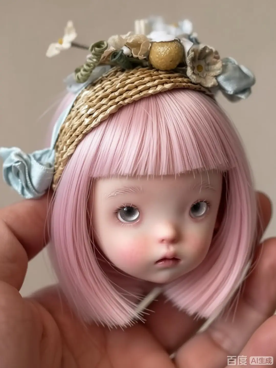 

Новая голова куклы BJD 2026 года, 1/6, nimo xiaop, красивая девушка, с макияжем, высококачественная смола, только голова
