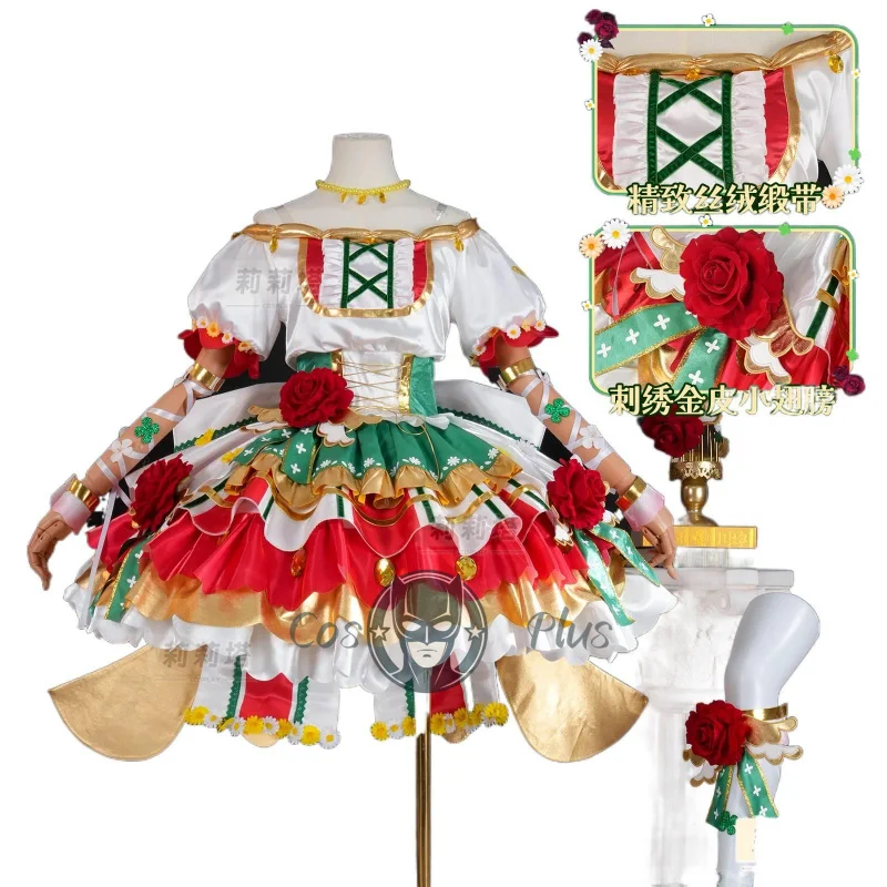 

Midorikaze Fuwari Косплей Костюм Pripara женское милое платье Лолиты Хэллоуин Карнавал Рождественская униформа аниме одежда