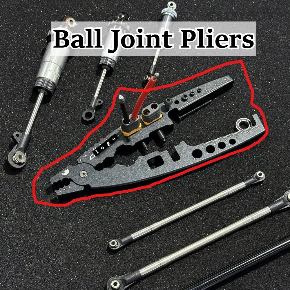 RC Car Maintenance Tool custom size Reinforced Multifunction Ball Joint Pliers 1/8 1/10 2026 Anniversary Version For CROSSRC