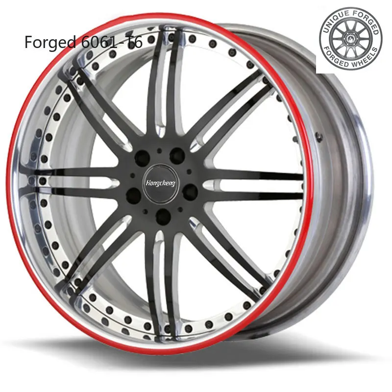 26 Style Custom Car Rim 17 18 19 20 21 22 28 Inch 17inch 5x120mm Alloy Wheels Step Lip T6061 Aluminum Alloy Rims