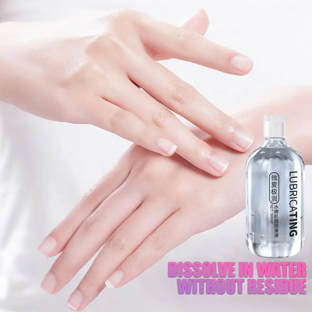 500ml Water-Based Lubricant Safe Vaginal Anal Sex Gel Vagina Pussy Lubrication Oil Wash-Free Long-Lasting Lube for Couples view 6