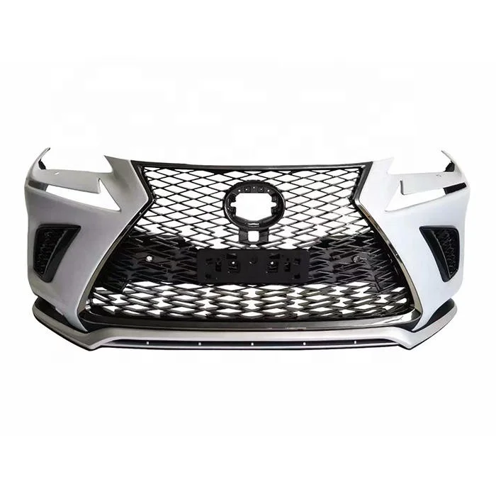 NX bumper for Lexus NX200 NX200t NX300h NX350 Sport bumper assembly grille body kit NX front bumper grille