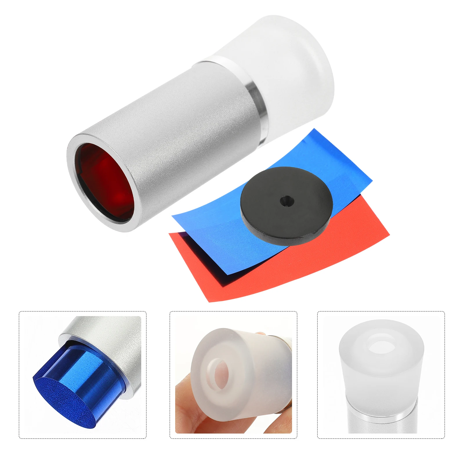 عدسة مجوهرات مكبرة للكشف عن الماس 10X 20X محمولة لجيب فحص تحديد الأحجار الكريمة #6