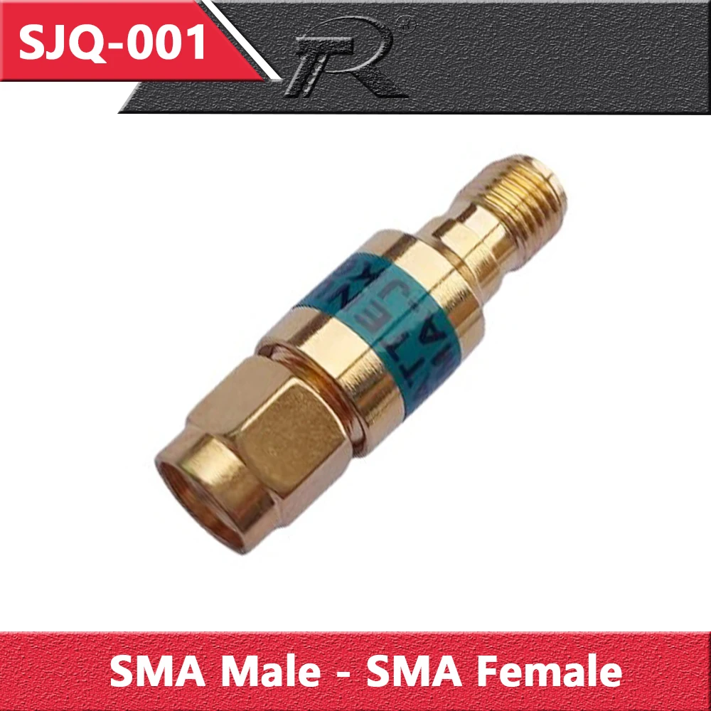 1 قطعة 2 واط المخفف DC-6 جيجا هرتز النحاس مطلية بالذهب RF التوهين المحوري SMA ذكر إلى SMA أنثى SMA-JK محول موصلات قطري