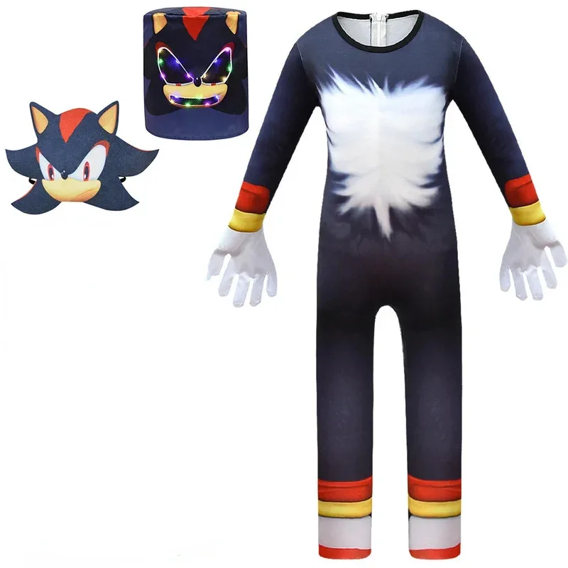 novo-2025-criancas-sonic-sombra-anime-dos-desenhos-animados-macacao-chapelaria-luvas-conjunto-roupa-para-meninos-meninas-natal-dia-das-bruxas-cosplay-cos-★-❤-☆
