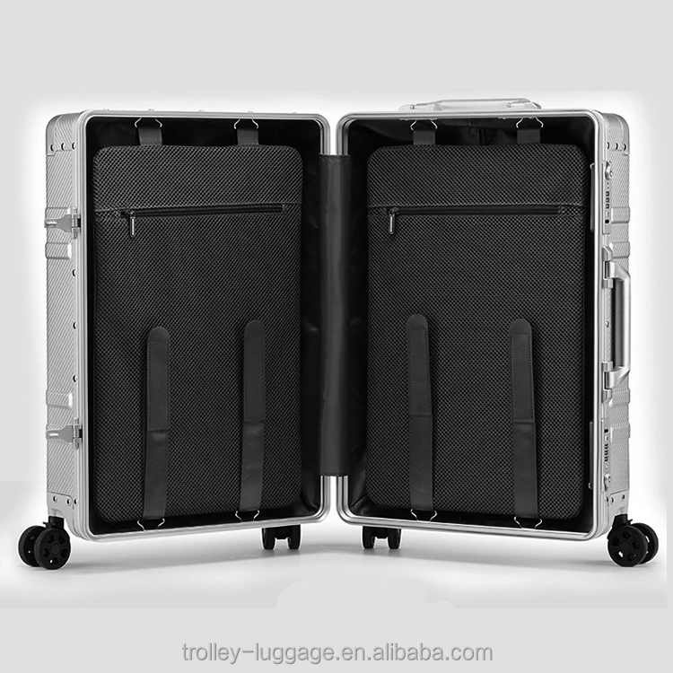 High Quality Travel Carrinhos de Malas de Viagem Luggage Trolley Traveling  Valise Aluminum Custom Personalisierte Koffer Suitca