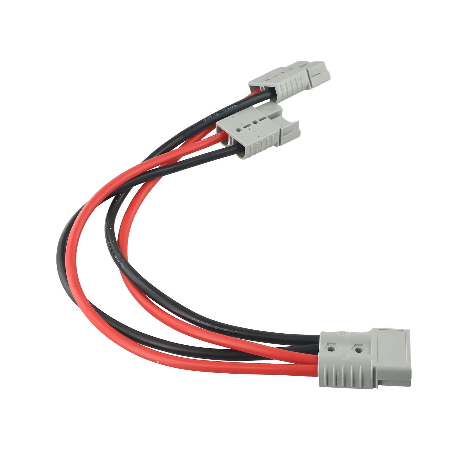 To Dual Y Adapter Plug Connector For Anderson Plug Yachts 6AWG Automotive Cable Connect Circuits Connect Devices