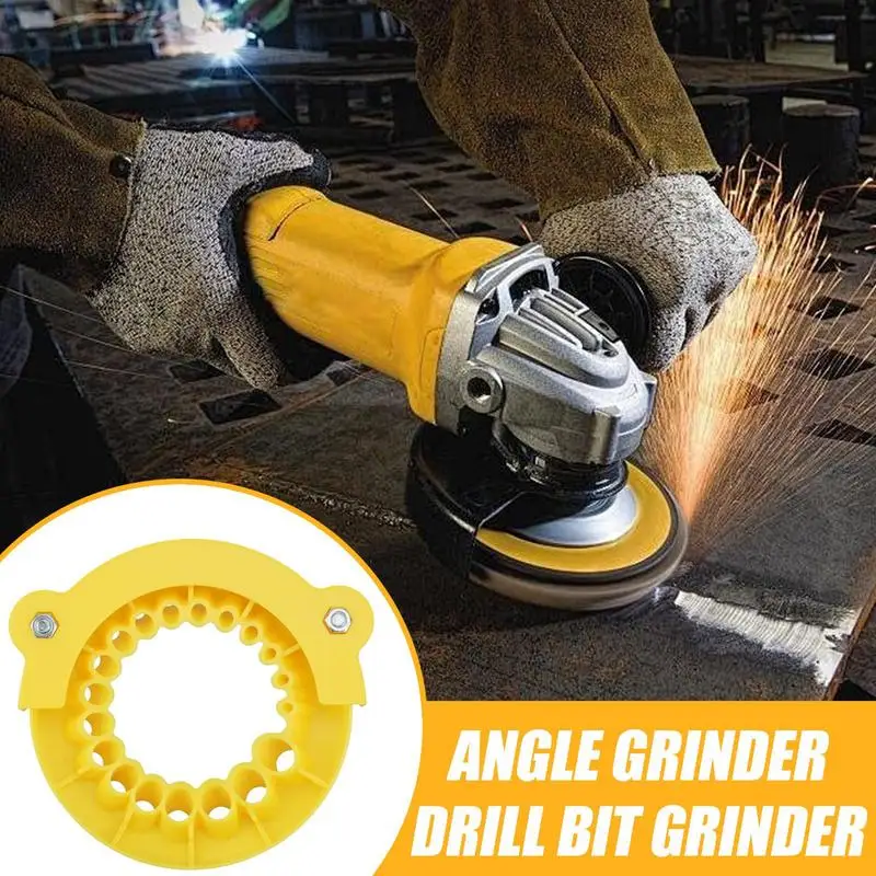

Drill Bit Sharpener Bit Sharpening Accessories Multifunctional Drill Sharpener Accessories Attachment For Grinding Men Adults