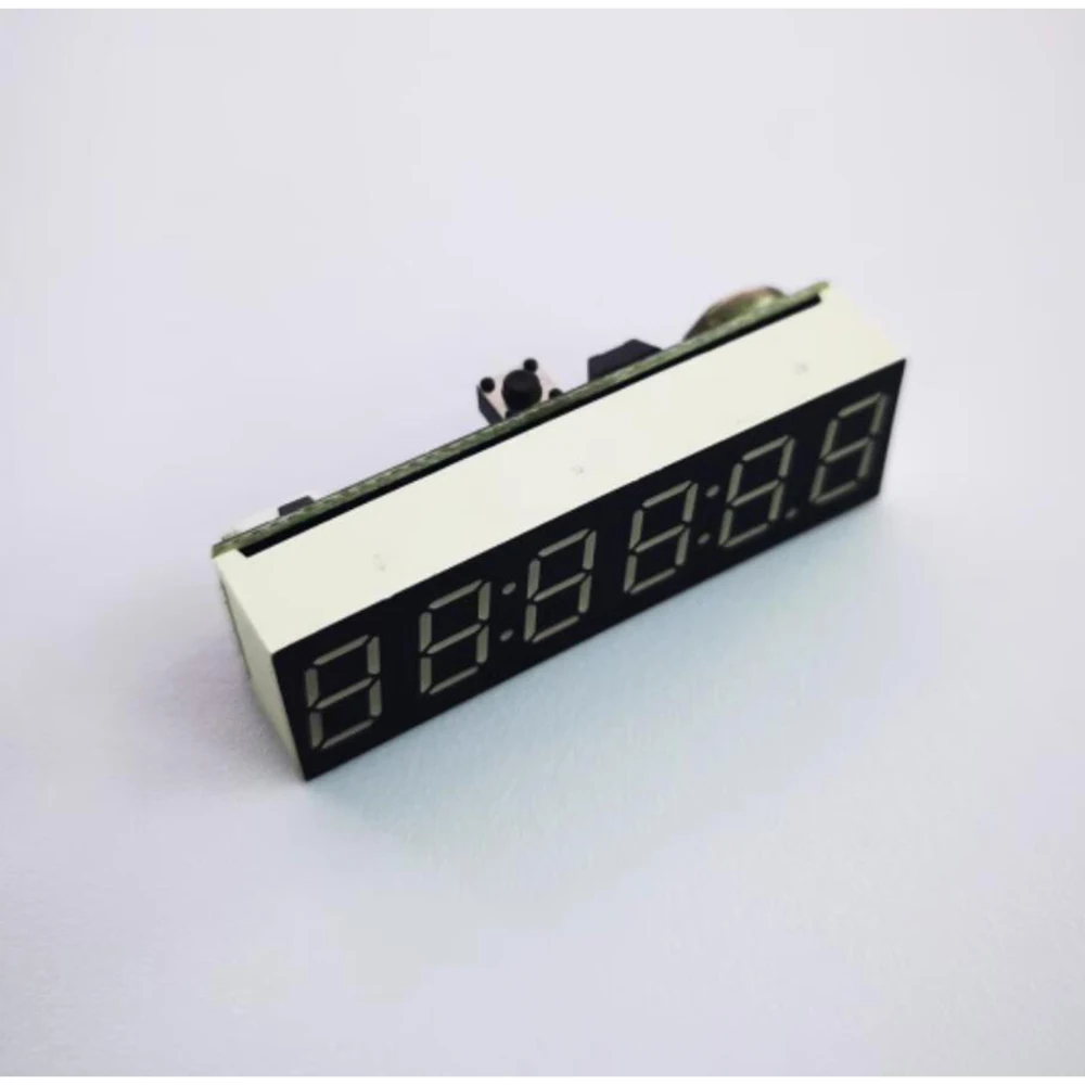 0.36inch 6-bit Clock LED Digital Electronic Clock W Second Display Module Power Off Memory Brightness Adjustment DC 5V 12V
