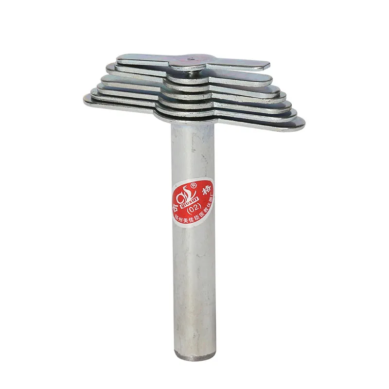 

7 шт./компл. резиновая заглушка, пробка, дырокол, стальной лабораторный пробойник, ручная дрель, оборудование для пробирок