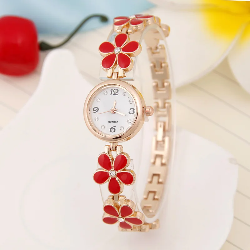 Women's Wristwatch Bracelet Watches Fashion Ladies Watchs Ladies Stainless Steel Rhinestone Quartz Wrist Reloj De Mujer