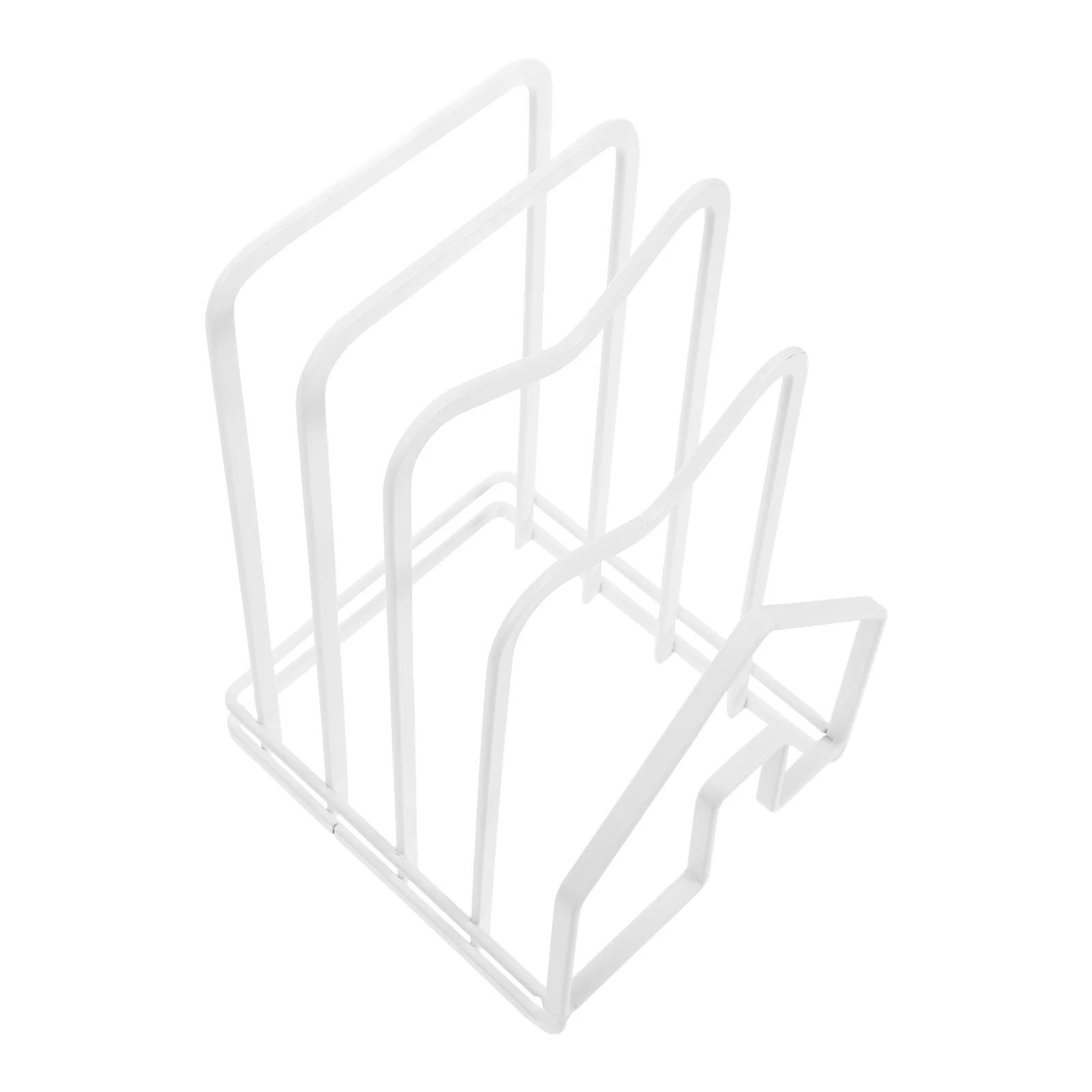 

Multifunctional Kitchen Rack Iron Cutting Board Holder Pot Lid Organizer Drying Rack Storage Shelf Cutting Board Holder