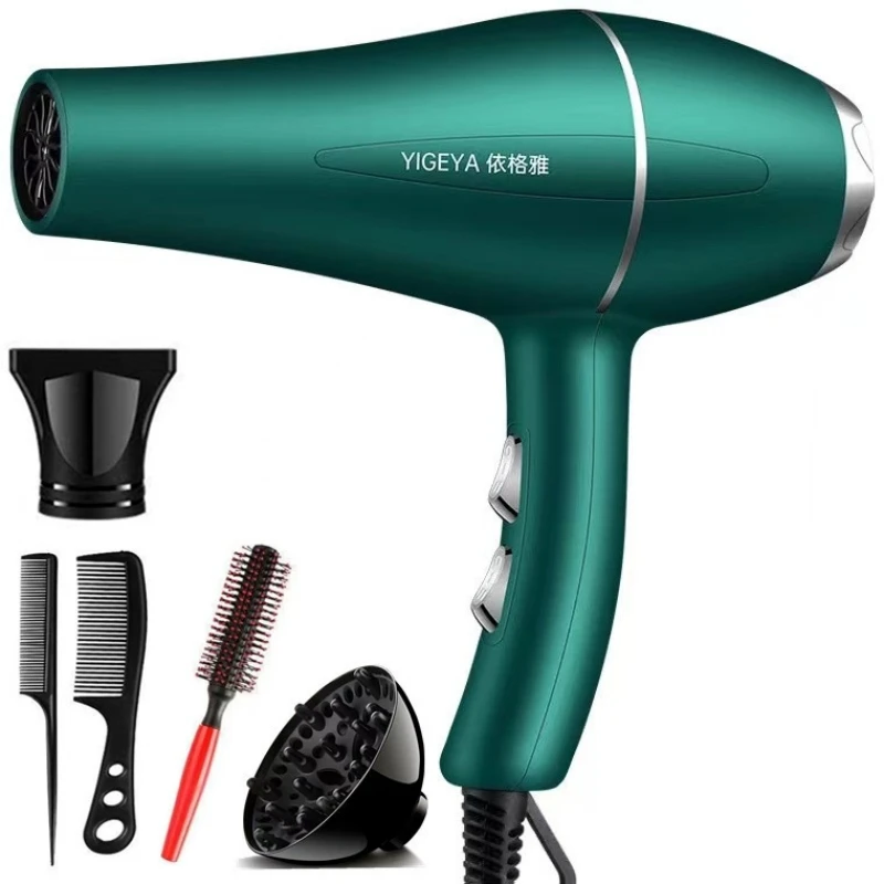 220V Household Hair Dryer High Power 1200W Electric Hair Dryer Hair Dryer Household Salon Hairdressing Blow Cartridge EU Plug