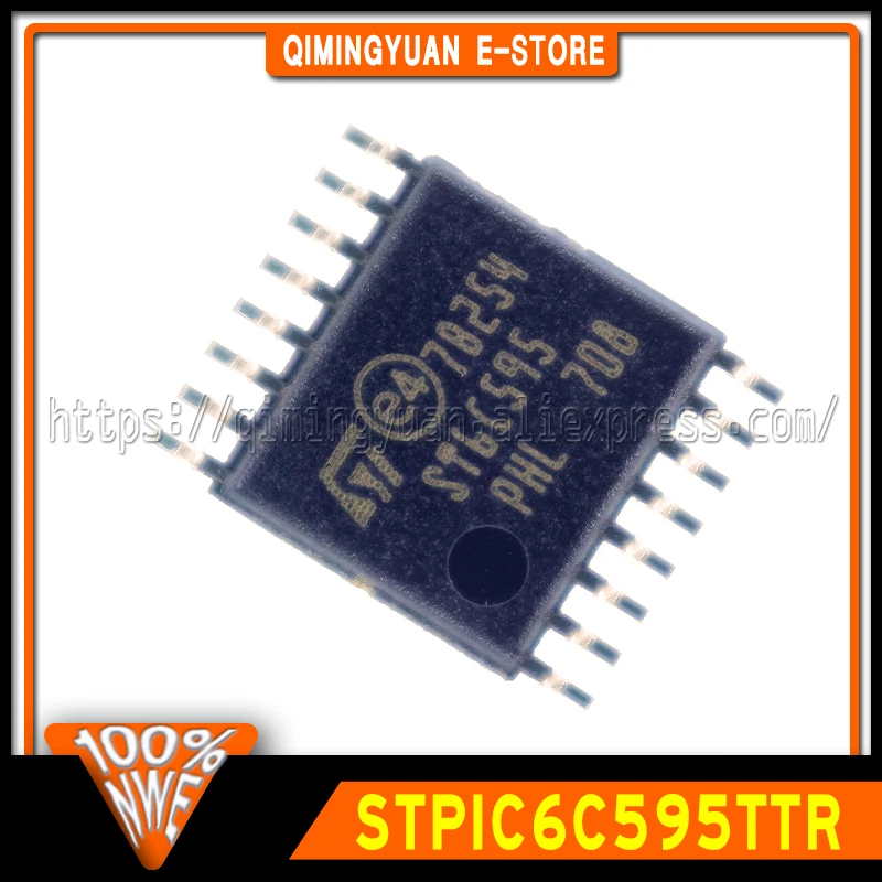 10PCS~50PCS/LOT STPIC6C595TTR ST6C595 TSSOP16 100% New Spot stock