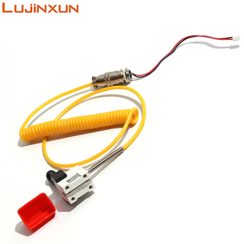Lujinxun الحرارية التعميم المغناطيسي سلسلة تحمل مسبار درجة الحرارة الطيران التوصيل المقبس قياس رئيس 27x20mm