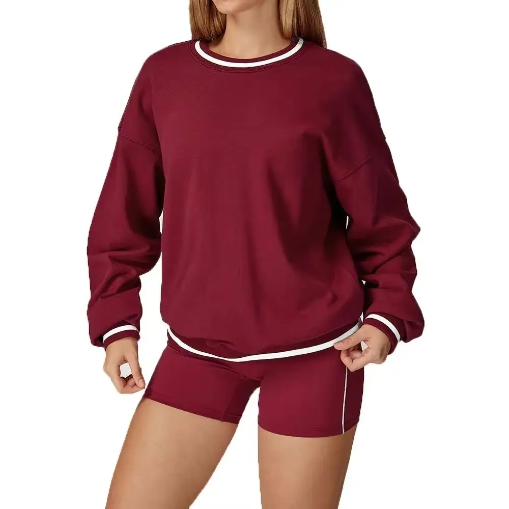 

Fitness Sports Long Sleeve Loose Top For Women Workout Running Outerwear Female Casual Versatile Long Sleeve Yoga T-Shirt