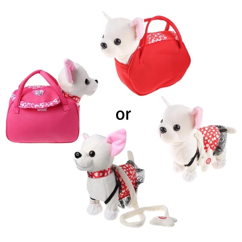 Y4QA Electronic Pet Robot Dog Zipper marche marche chantant jouet interactif avec pour
