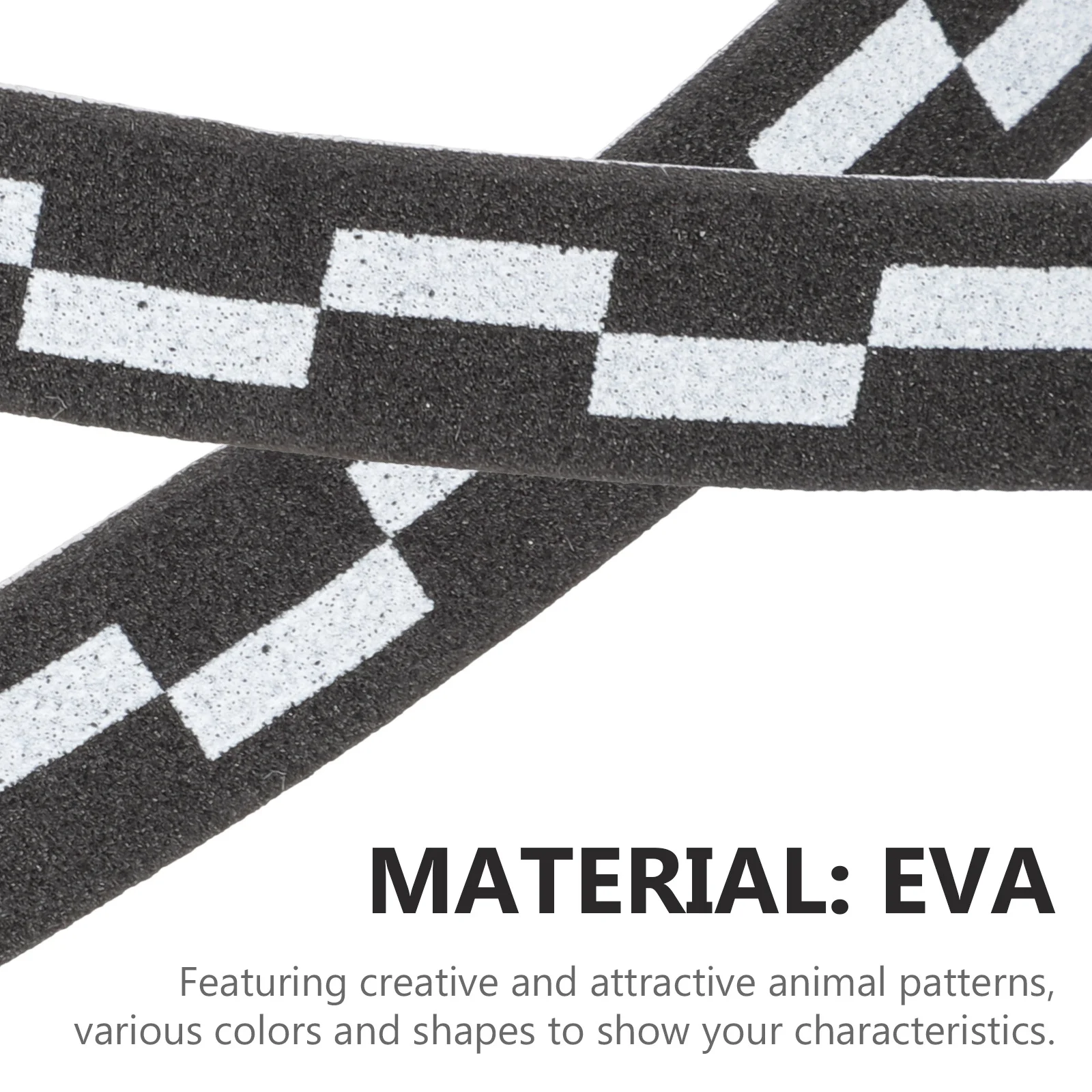 

10pcs 10 Rolls Long Racket Side Tape Table Tennis Paddle Protector Eva Edge Guard Chessboard Pattern Sports Accessory