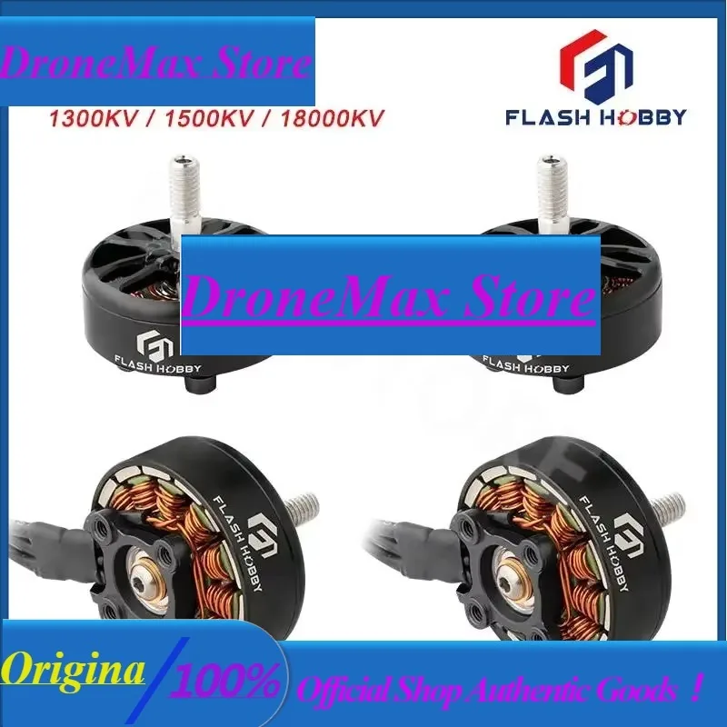 DroMa4pcs FLASHHOBBY A2807 2807 6S 1300KV 5S 1500KV 4S 1800KV Brushless Motor For FPV Freestyle 7inch Long Range LR7 Drone Mod