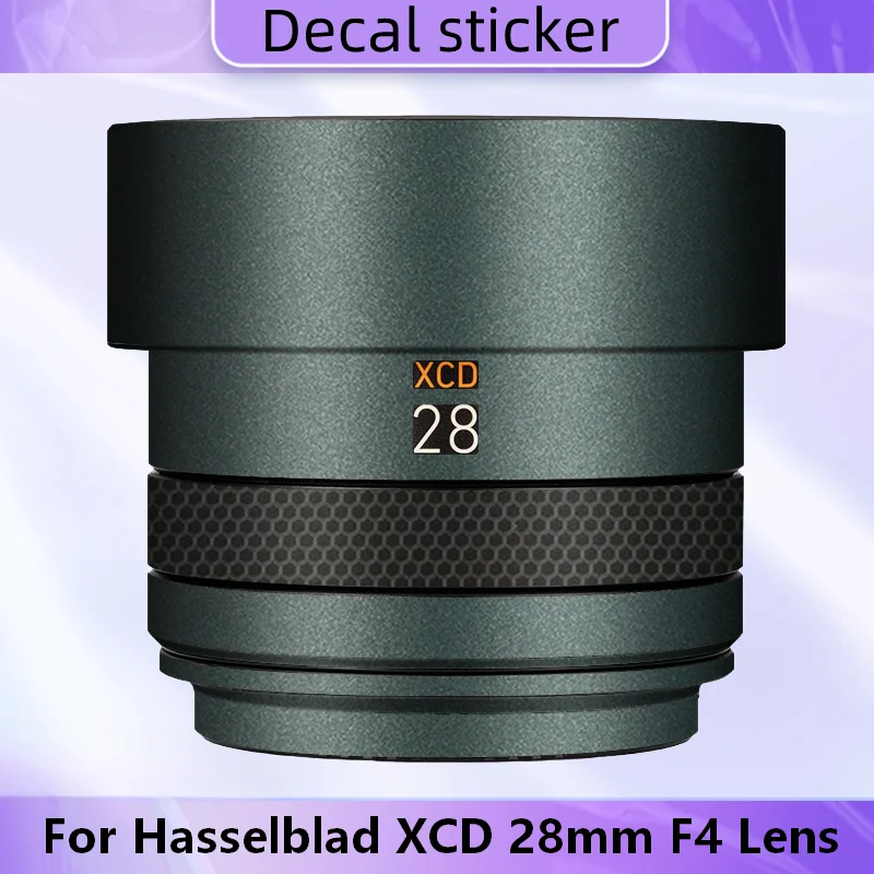 

Защитная виниловая пленка-наклейка для объектива Hasselblad XCD 28mm F4, защитное покрытие для корпуса объектива Xcd28F4