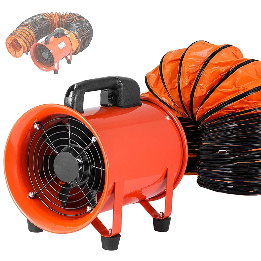 Mobile Style Axial Flow Fan 220V 550W 50Hz 2800r/min Air Outlet  36x36cm Air Drying machine Smoke exhaust Ventilation RV Tools