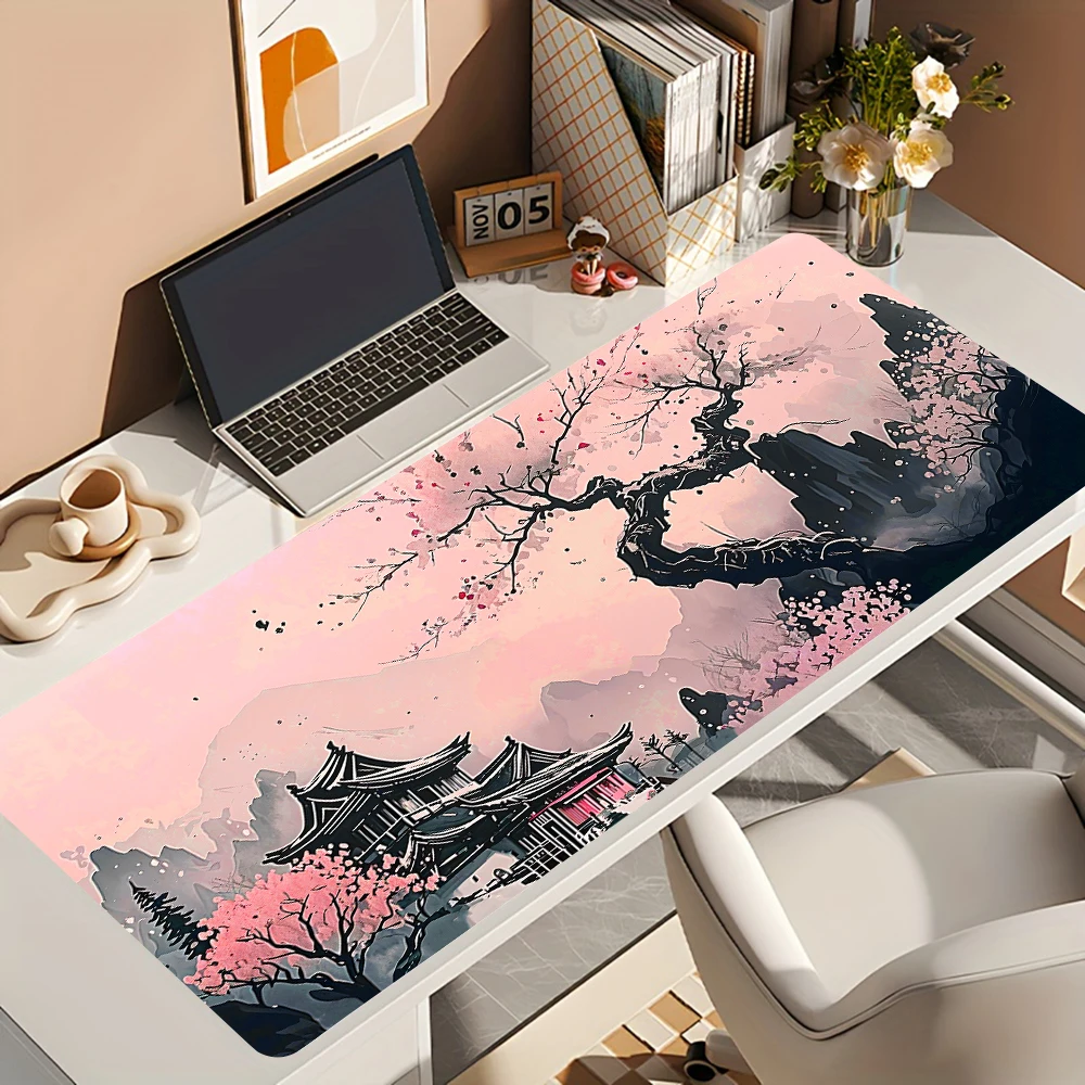 

Dreamy Pink & Purple Sky XL mouse pad | Upgrade Your Setup with This Durable, Smooth Desk Mat for gaming and office