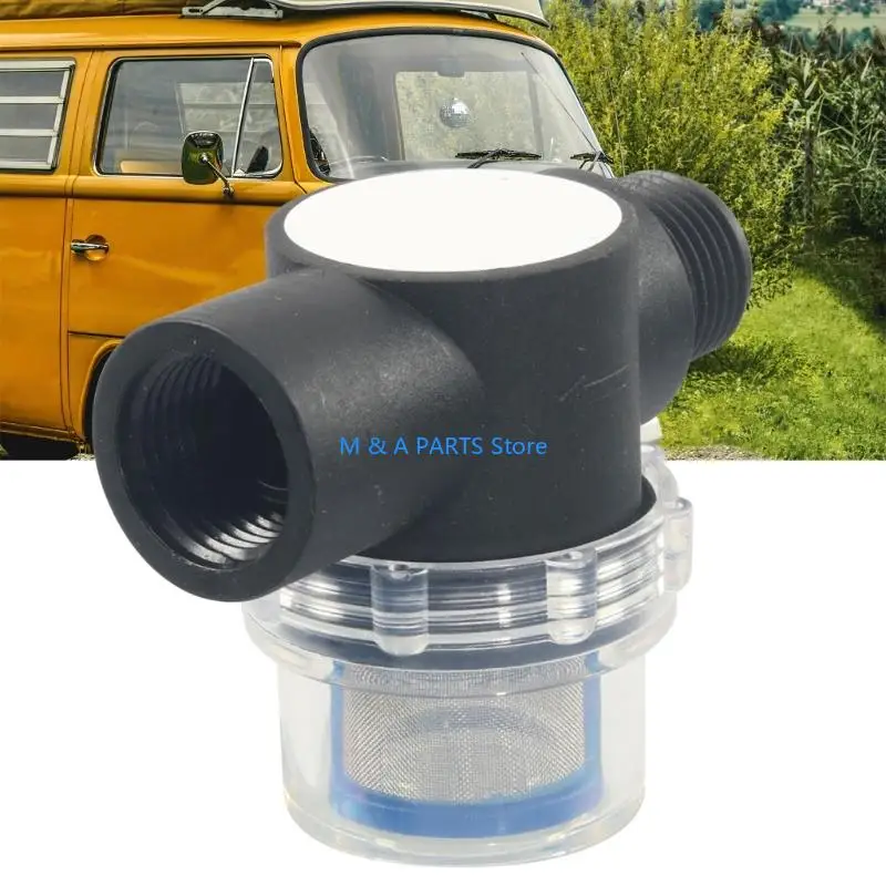 U1JF Campers Water System Inline Filter Quick Connection Installation 1/2