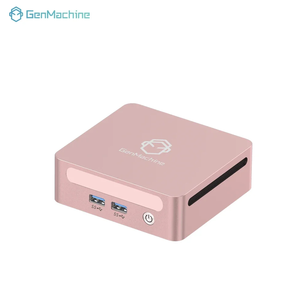 GenMachine Новый МИНИ-ПК AMD Ryzen 7 4800H Win 10/11 DDR4 MAX 64 ГБ 65 Вт WIFI6 (2,4 ГБ/с) RTL8852, BT5,2 4,2 ГГц Настольный игровой ПК
