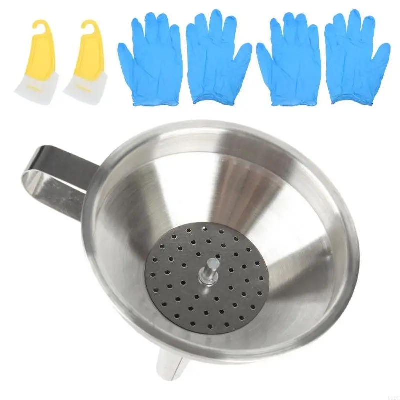 

Resin Funnel Smooth Pouring Stainless Steel Funnel for 3D Printing Resin, Wide Application in Home & Studio K92C