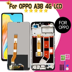 Pantalla táctil LCD de 6,56 pulgadas para OPPO A38, montaje de digitalizador, piezas de reparación de repuesto, 4G, CPH2579