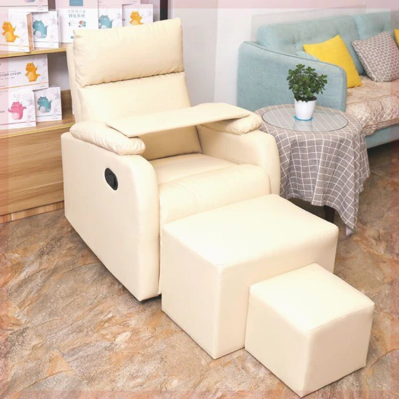 Pedicure Spa Foot Beautician Chair Hairdressing Chairs Deals Supplies Chaise Nail Bath Recliner Bed Silla Pedicura Profesional