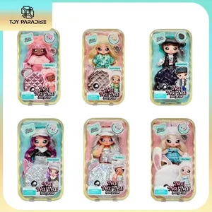 Mga Nanana Cali Figur Grizzly Ari Pris Dane Chrissy D Figur Aksi Pvc Model Lucu Ornamen Meja Hadiah Ulang Tahun Mainan Anak Perempuan 12 boneka dokter penjualan terbaik - №