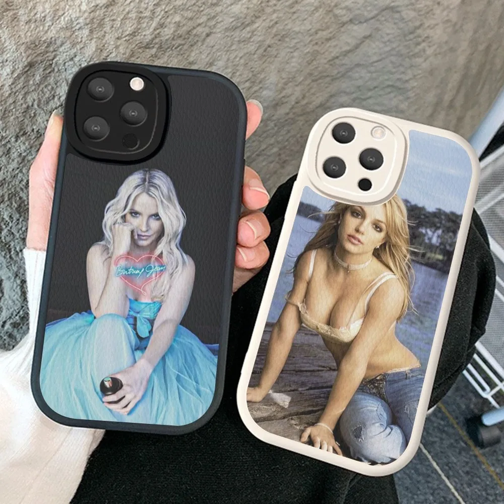 

Britney Spears Phone Case Hard Leather For iPhone 14 13 12 Mini 11 14 Pro Max Xs X Xr 7 8 Plus 6 6s