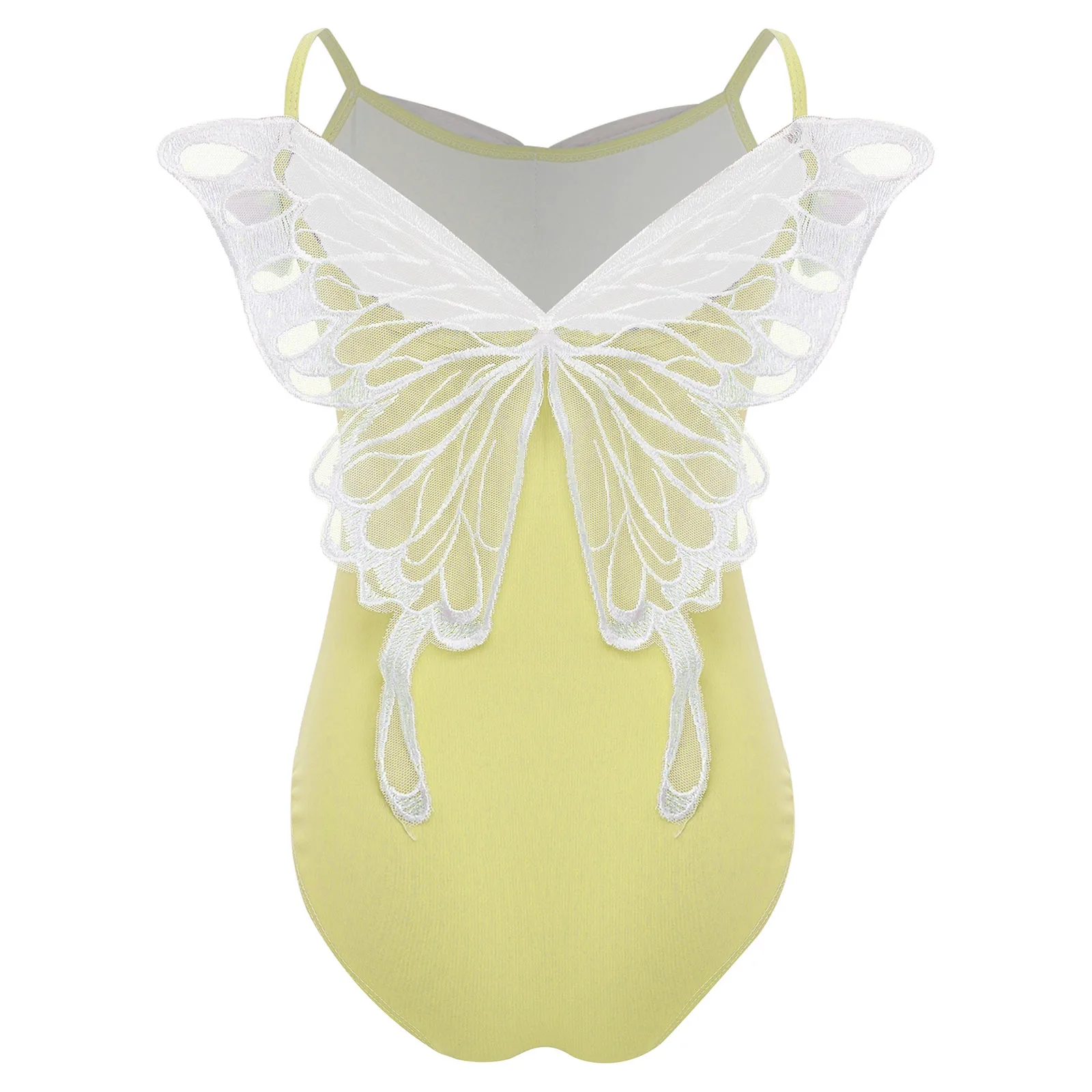 أطفال بنات ممارسة الرقص الغنائي زي شبكة طوق السباغيتي الأشرطة رداء رقص الباليه لتدريب فئة الرقص اللاتينية الباليه #2